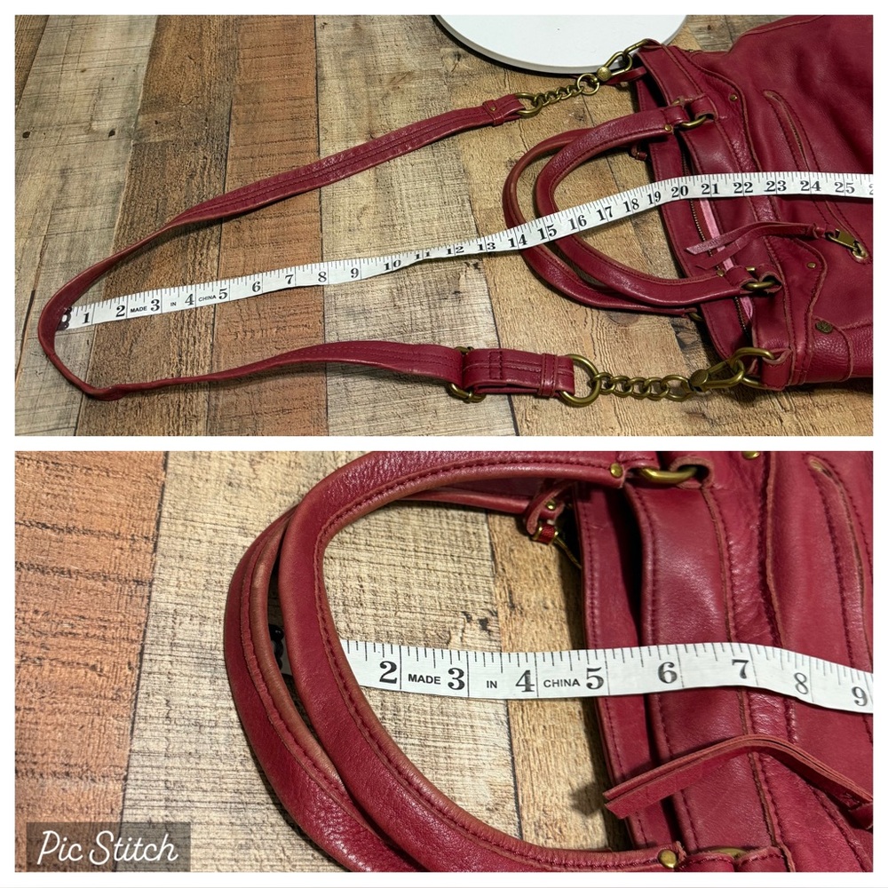 The Sak Tahoe Leather Satchel with Crossbody Strap - Picture 4 of 15